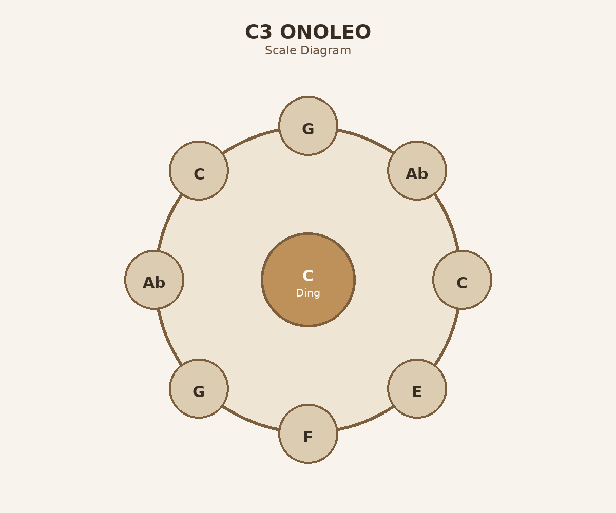 C3 Onoleo top layout diagram